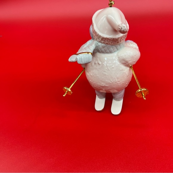 LENOX Snowman on Skis Ornament - Picture 9 of 9